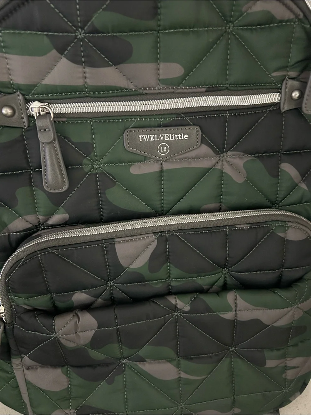 TwelveLittle Companion Diaper Bag Backpack Camouflage